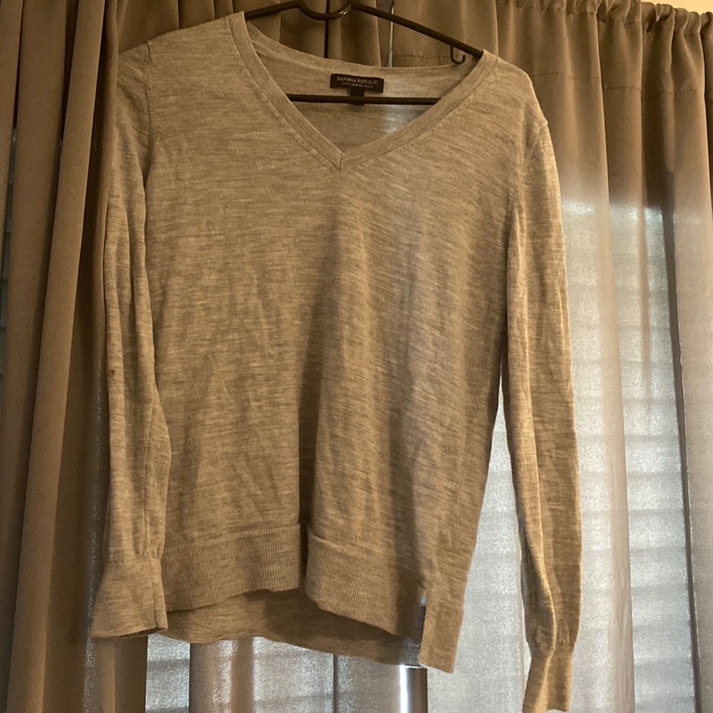 grey long sleeve